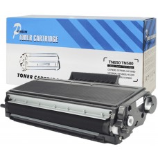 Cartucho de Toner Brother TN-580 / 650 Laser Preto Compatível