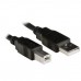 Cabo USB para Impressora 2.0 AM/BM 2 mts Preto