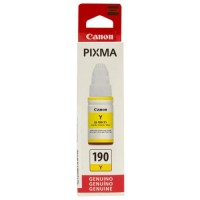 Garrafa de Tinta Canon GI-190 Amarela 70ml Original