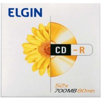 CD-R 700MB 80min 52x Envelope Elgin - 1 unid.