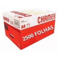 Papel A4 Chamex 75g - Caixa 2.500 fls