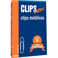 Clips Galvanizado Nº 0 - Caixa 500g