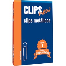 Clips Galvanizado Nº 1 - Caixa 500g