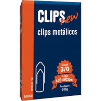 Clips Galvanizado 3/0 - Caixa 500g