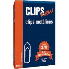 Clips Galvanizado 3/0 - Caixa 500g