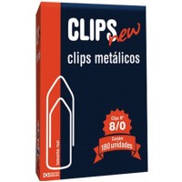 Clips Galvanizado 8/0 - Caixa 500g