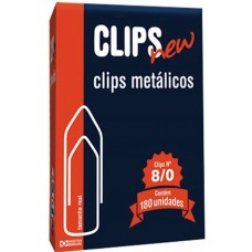 Clips Galvanizado 8/0 - Caixa 500g