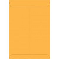 Envelope Grande 240x340mm 90g Amarelo - 1 unid.