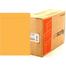 Envelope Grande 250x350mm 90g Amarelo Caixa 250 unid.