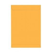 Envelope Médio 185x248mm 90g Amarelo - 1 unid.