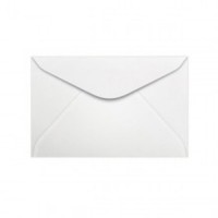 Envelope Pequeno 114x160mm 80g Branco - 1 unid.