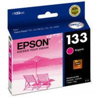 Cartucho de Tinta Epson 133 Magenta 5ml Original -  T133320-BR