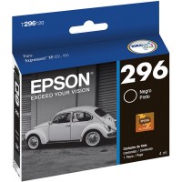 Cartucho de Tinta Epson 296 Preto 4ml Original -  T296120-BR