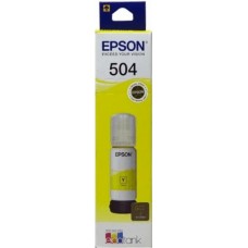 Garrafa de Tinta Epson Ecotank T504 420 Amarela 70ml Original - T504420-AL