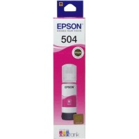 Garrafa de Tinta Epson Ecotank T504 320 Magenta 70ml Original - T504320-AL