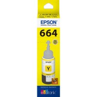 Garrafa de Tinta Epson Ecotank T664 420 Amarela 70ml Original - T664420-AL