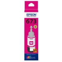 Garrafa de Tinta Epson Ecotank T673 320 Magenta 70ml Original - T67332A