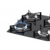 Fogão Cooktop 4 Bocas a Gás Mesa de Vidro Preto Fischer - 1519-5713