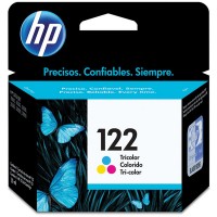 Cartucho de Tinta HP 122 Color 2ml Original - CH562HB