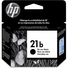 Cartucho de Tinta HP 21b Preto Everyday 7ml Original - C9351BB