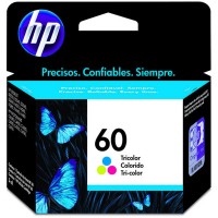 Cartucho de Tinta HP 60 Color 6,5ml Original - CC643WB