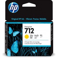 Cartucho de Tinta HP 712 Amarelo 29ml Original - 3ED69A