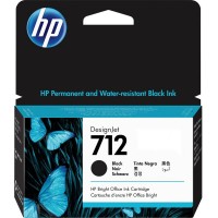 Cartucho de Tinta HP 712 Preto 38ml Original - 3ED70A