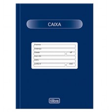 Livro Caixa Capa Dura Grande 100 Folhas