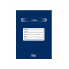 Livro Caixa Capa Dura Pequeno 100 Folhas