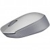 Mouse Óptico sem Fio USB Prata Logitech - M170