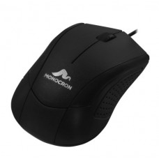 Mouse Óptico USB Preto Monocron - MN232