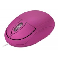 Mouse Óptico USB Classic Rosa Multilaser - MO304