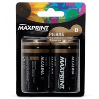 Pilha Grande D Maxprint - 2 unid.