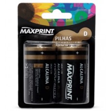 Pilha Grande D Maxprint - 2 unid.