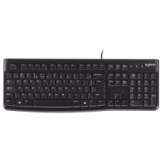 Teclado USB Preto Logitech - K120