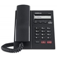 Telefone IP Intelbras TIP 125i Chamadas p/ Internet Preto